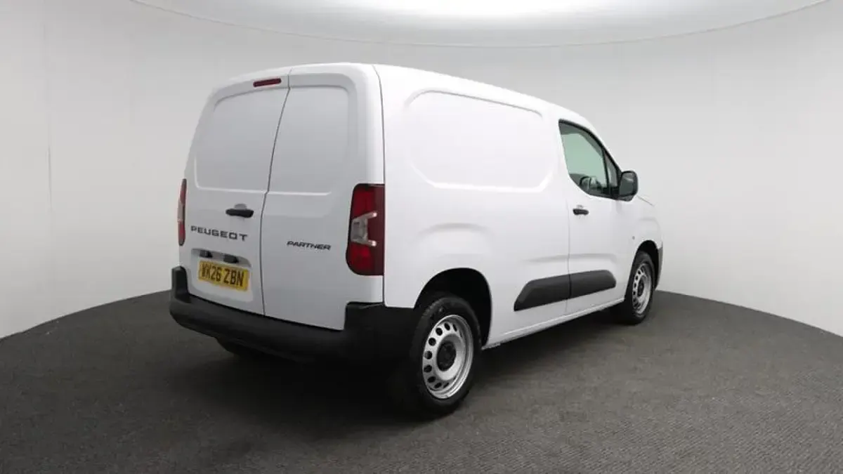 New Peugeot Partner 131 HP (96 kW) 2026 White MPV