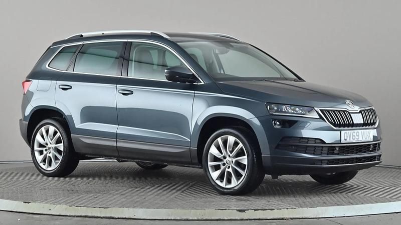 Grey Used 2019 Skoda Karoq SE L SUV | £13,677 (Fair price) - Image 1/4