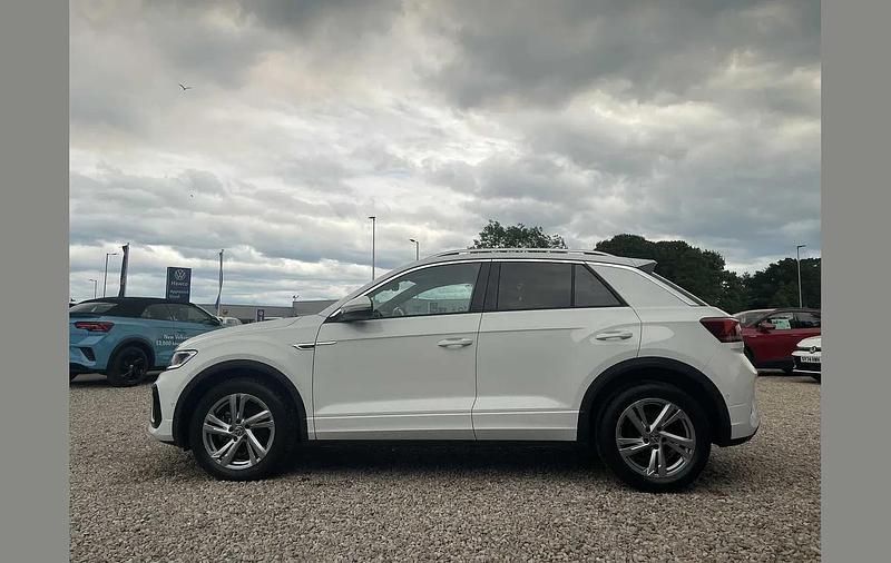 Used VW T-Roc R-line 150 HP (110 kW) 2022 White SUV