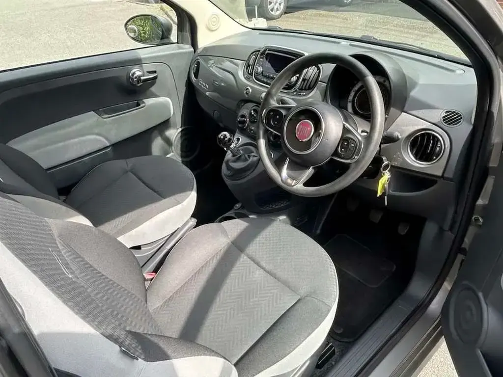 Used Fiat 500 Pop Star 69 HP (50 kW) 2017 Grey Hatchback