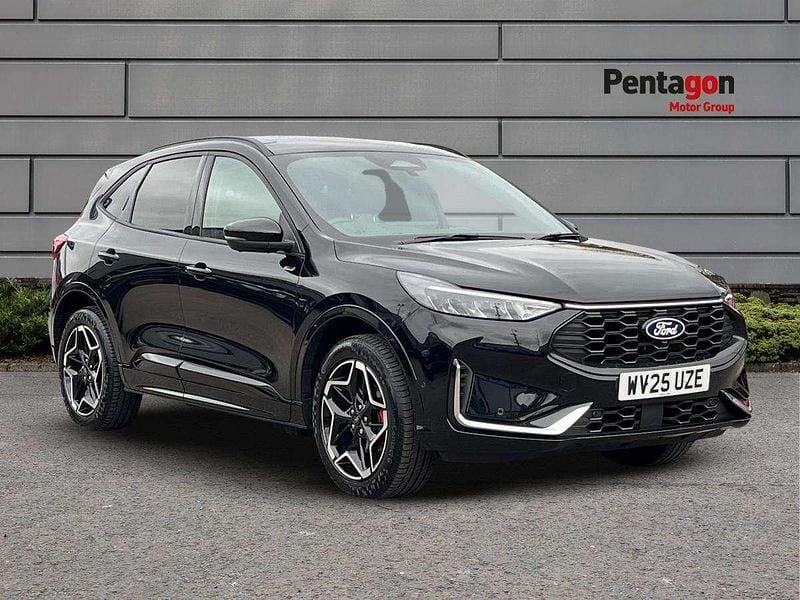 Black Used 2025 Ford Kuga ST-Line X SUV | £28,495 (Expensive) - Image 1/4