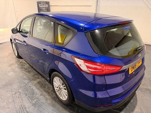 Used Ford S-MAX Zetec 150 HP (110 kW) 2016 Blue MPV