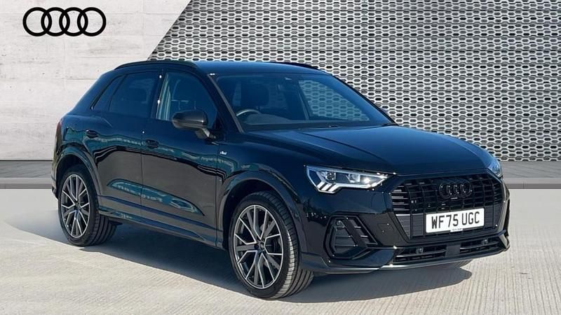 Used Audi Q3 Black Edition 150 HP (110 kW) 2025 Black SUV