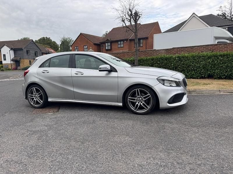 Used Mercedes A180 AMG line 2017 Silver Hatchback