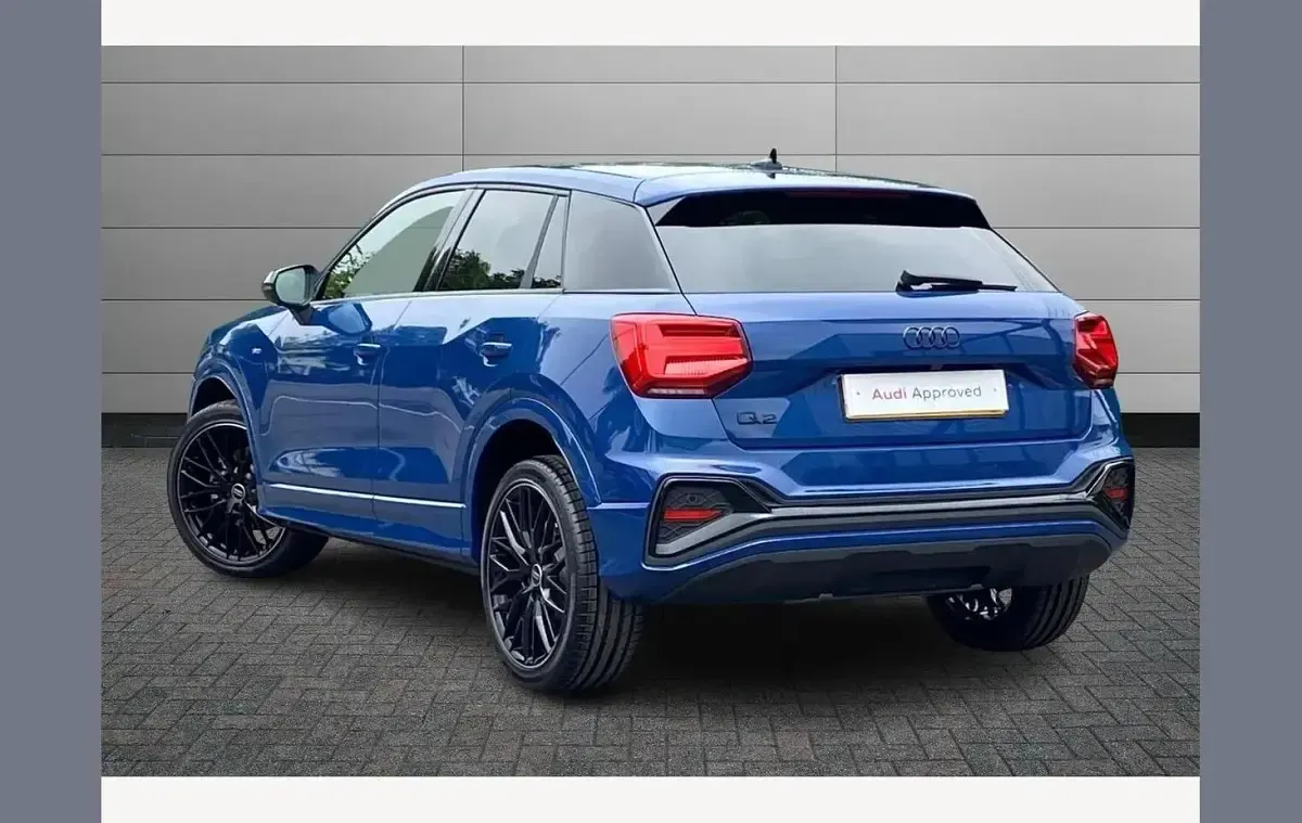 New Audi Q2 Black Edition 150 HP (110 kW) 2026 Ascari blue SUV