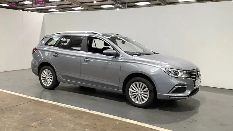 Silver Used 2022 MG MG5 EV Exclusive Estate | £11,298 (Fair price) - Image 1/3