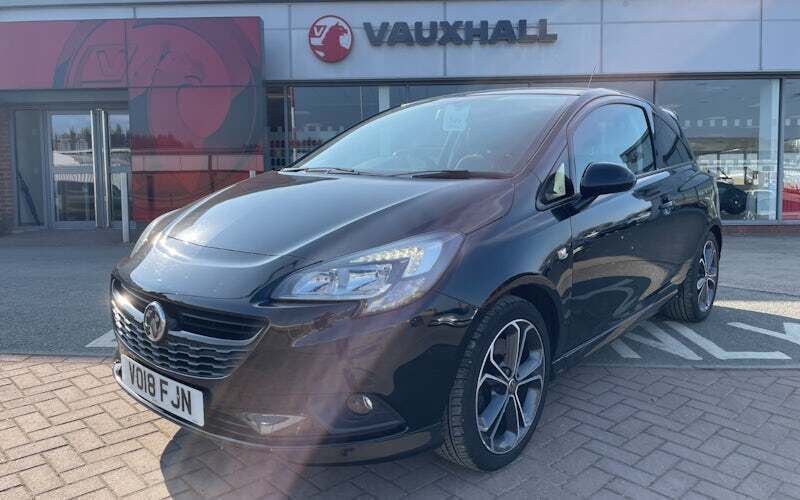 Black Used 2018 Vauxhall Corsa Edition Hatchback | £8,462 (A bit pricey) - Image 1/4
