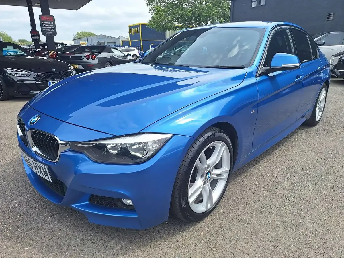 Used BMW 320 M Sport 2015 Blue Sedan