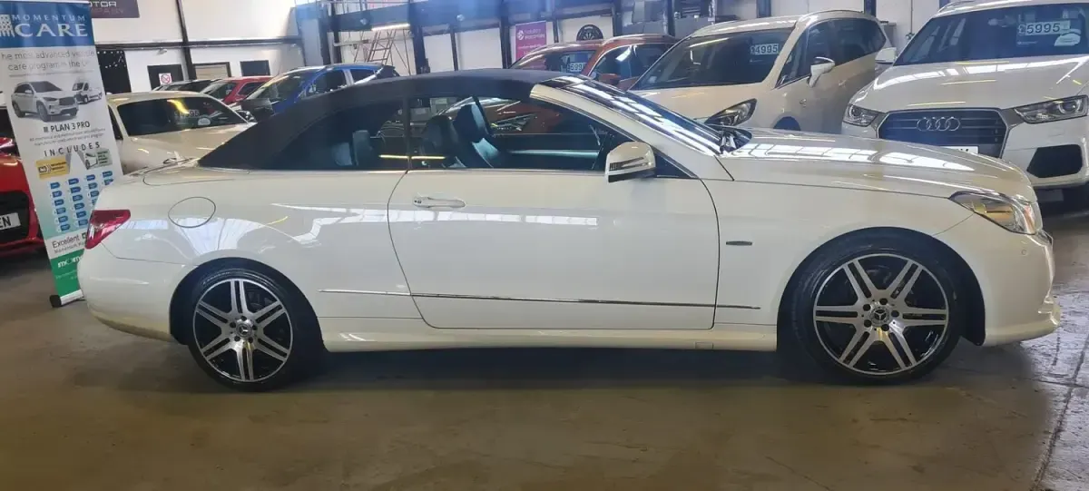 Used Mercedes E350 2010 White Cabriolet