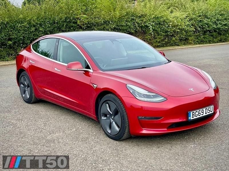 Red Used 2019 Tesla Model 3 Long Range AWD Sedan | £17,990 (Good price) - Image 1/4