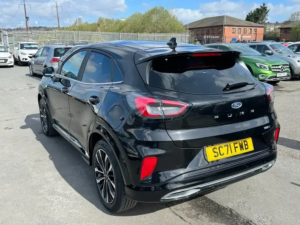 Used Ford Puma ST-Line X 125 HP (91 kW) 2021 Black SUV