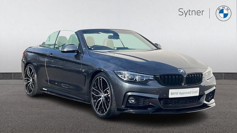 Used BMW 440 M Sport 322 HP (236 kW) 2017 Grey Cabriolet