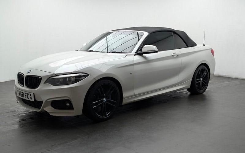 Used BMW 220 M Sport 190 HP (139 kW) 2019 White Cabriolet