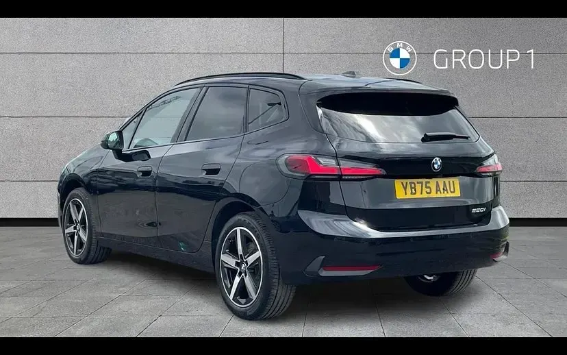 Used BMW 220 Active Tourer Sport Line 168 HP (123 kW) 2025 Black sapphire metallic paint MPV