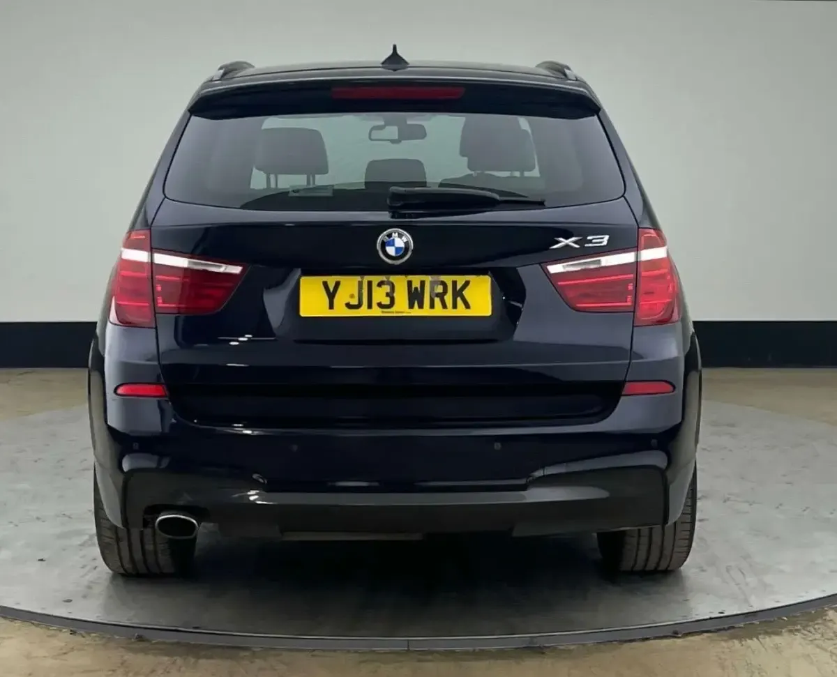 Used BMW X3 M Sport 184 HP (135 kW) 2013 Black SUV