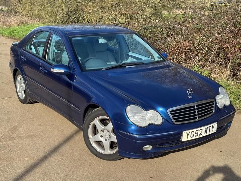 Used Mercedes C180 Avantgarde 2002 Blue Sedan