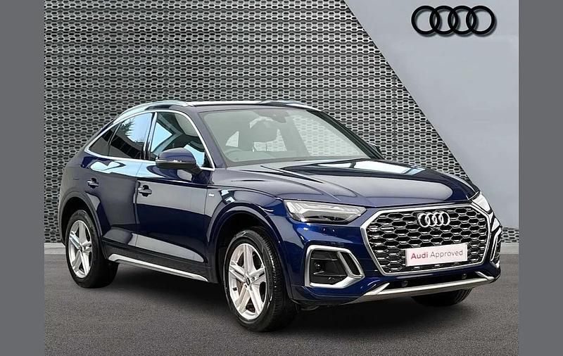 Used Audi Q5 Sportback S-Line 200 HP (147 kW) 2023 Blue SUV