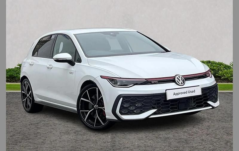 White Used 2025 VW Golf VIII GTI Hatchback | £31,995 (Fair price) - Image 1/4