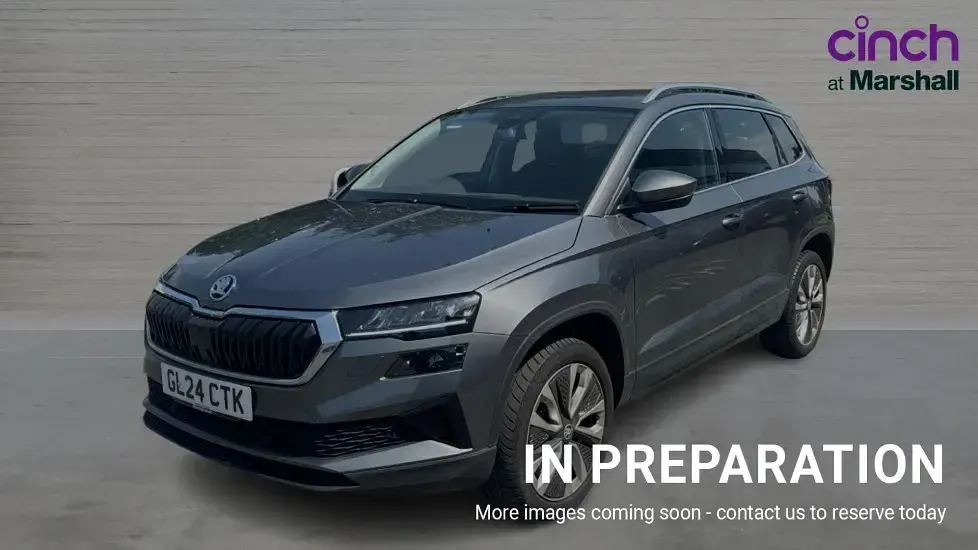 Used Skoda Karoq SE L 150 HP (110 kW) 2024 Graphite grey metallic SUV