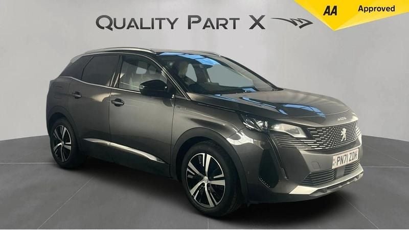 Grey Used 2021 Peugeot 3008 Premium Hatchback | £13,899 (Fair price) - Image 1/4