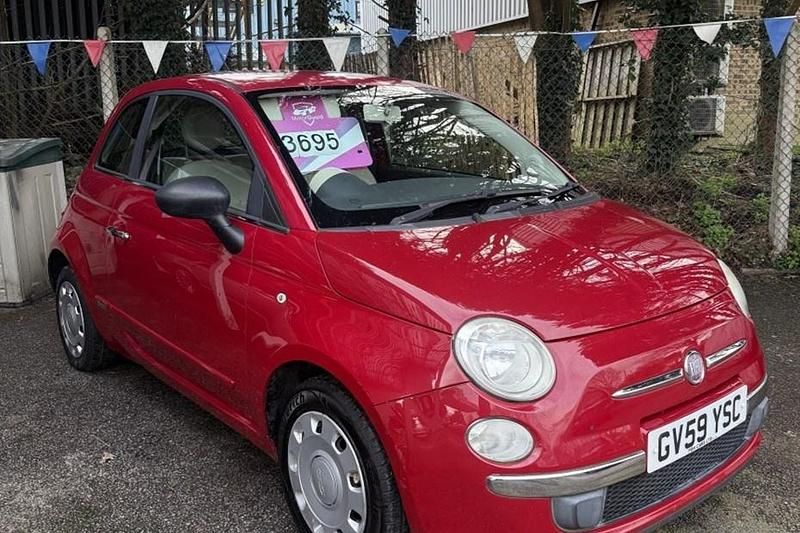 Used Fiat 500 Pop 69 HP (50 kW) 2010 Red Hatchback