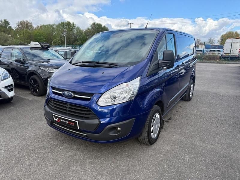 Used Ford Transit Custom Trend 130 HP (95 kW) 2017 Blue Van