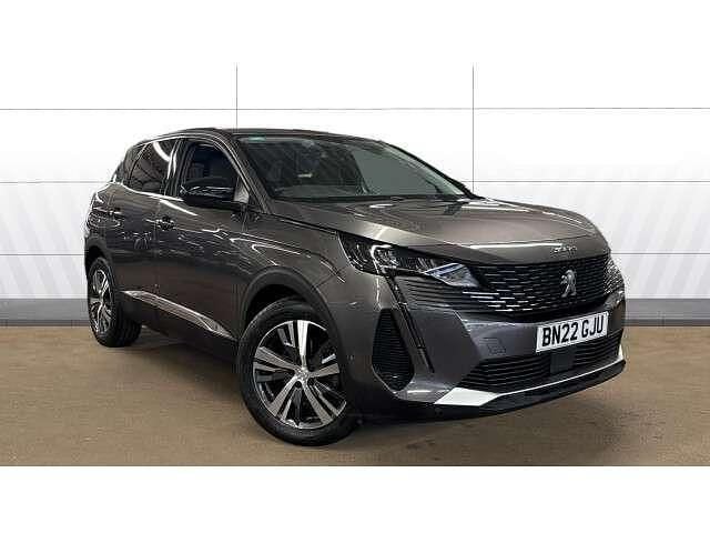 Grey Used 2022 Peugeot 3008 Allure SUV | £18,286 (Fair price) - Image 1/4