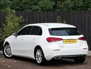 Used Mercedes A200 163 HP (119 kW) 2019 White Coupe