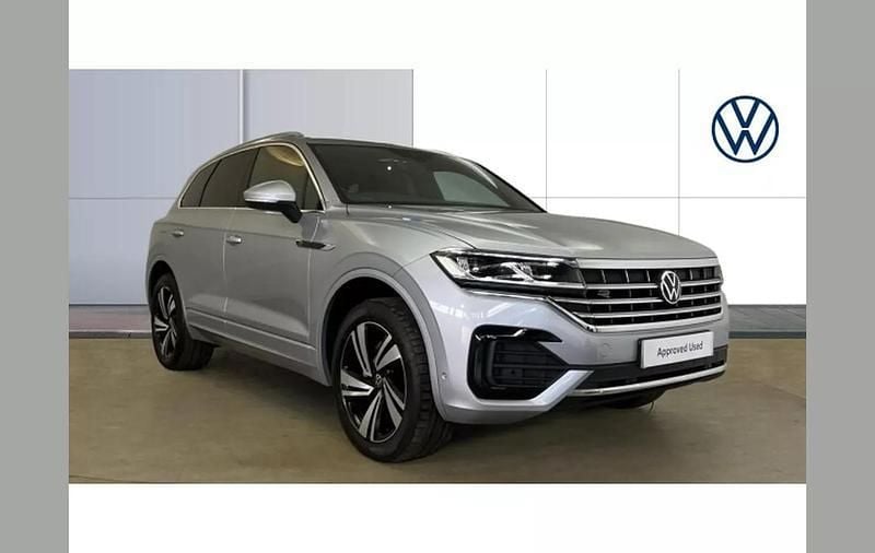Silver Used 2022 VW Touareg R-line SUV | £38,807 (Fair price) - Image 1/4
