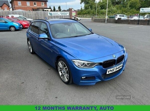 Blue Used 2014 BMW 320 M Sport Estate | £9,995 (Fair price) - Image 1/4