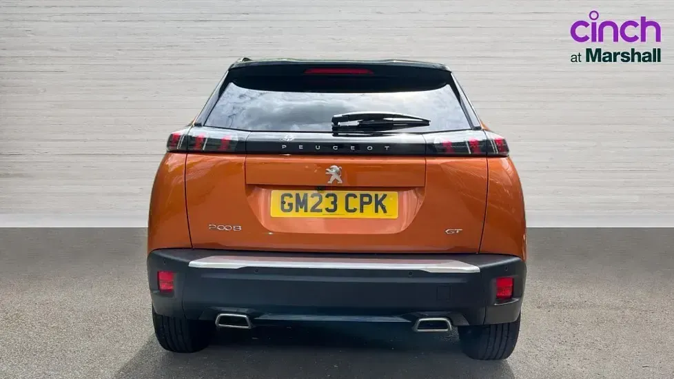Used Peugeot 2008 GTi 131 HP (96 kW) 2023 Orange SUV