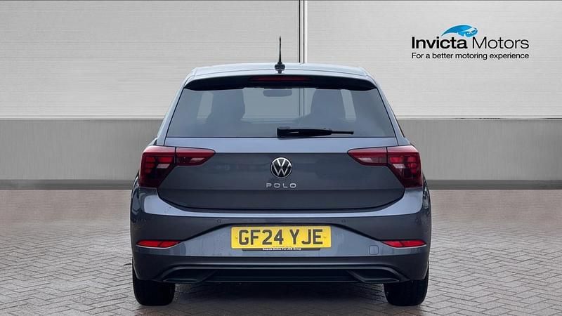Used VW Polo Match 95 HP (69 kW) 2024 Grey Hatchback