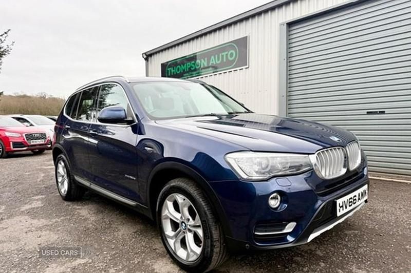Used BMW X3 xLine 190 HP (139 kW) 2016 Blue SUV