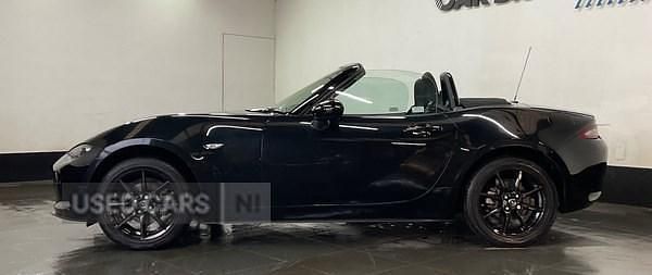 Used Mazda MX5 132 HP (97 kW) 2019 Black Cabriolet