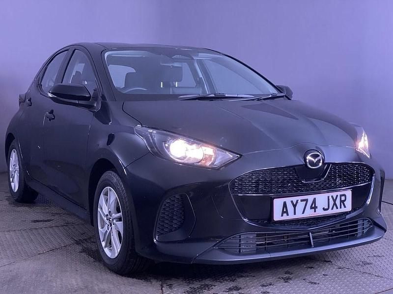 Black Used 2024 Mazda 2 Center-Line Hatchback | £17,499 (Fair price) - Image 1/4