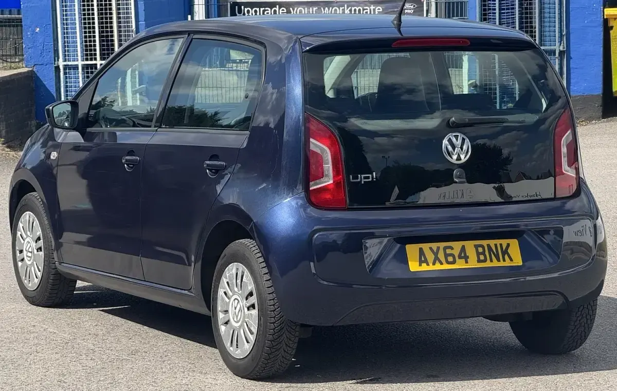 Used VW up! move up! 60 HP (44 kW) 2015 Blue Hatchback