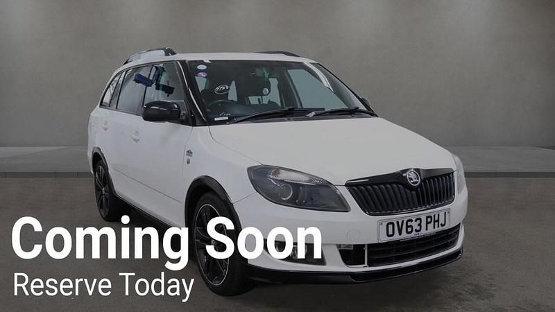Used Skoda Fabia Monte Carlo 105 HP (77 kW) 2013 White Estate