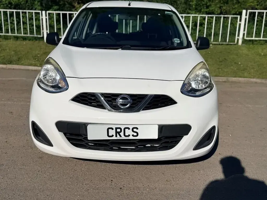 Usata Nissan Micra Visia 80 CV (58 kW) 2015 Bianco Utilitaria