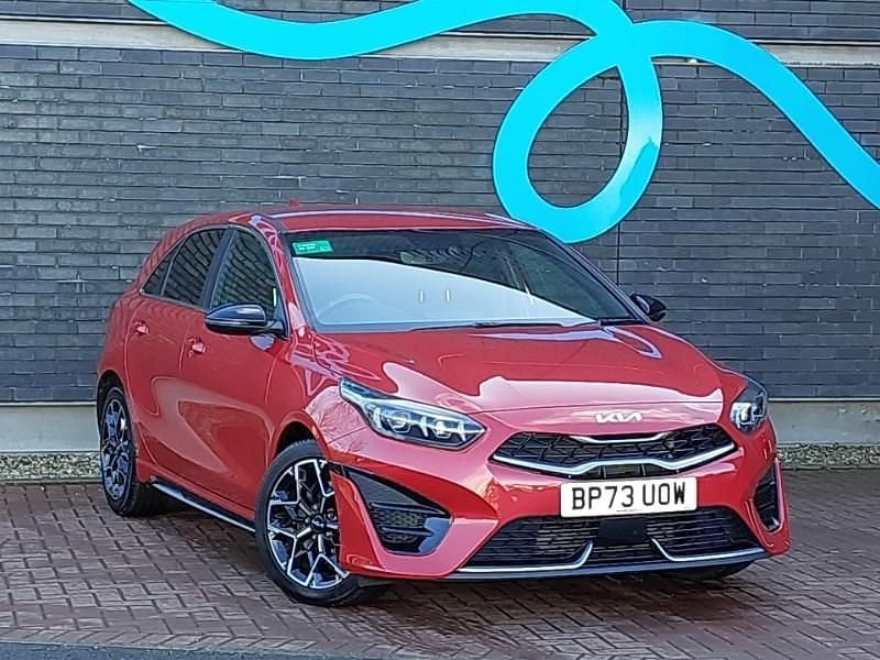 Used Kia Ceed GT-Line 158 HP (116 kW) 2024 Red Hatchback