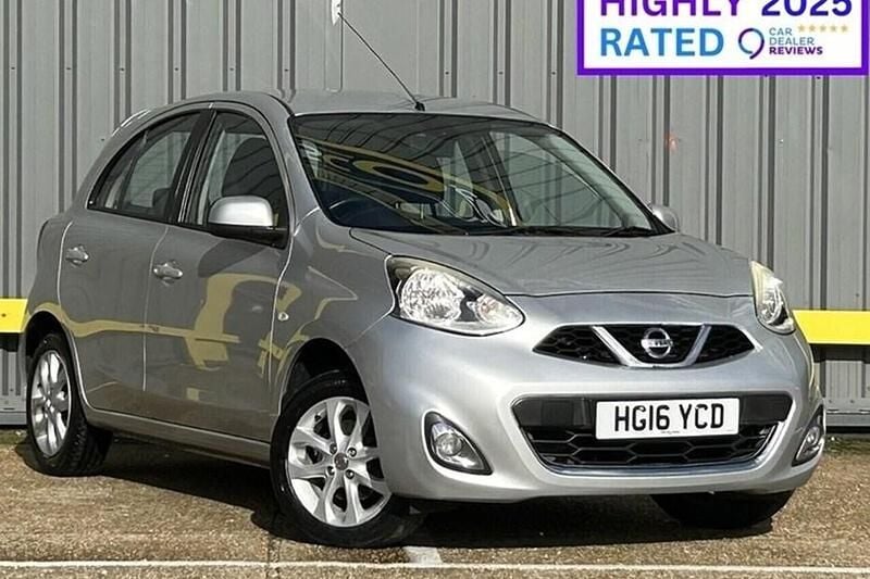 Used Nissan Micra Acenta 80 HP (58 kW) 2016 Silver Hatchback