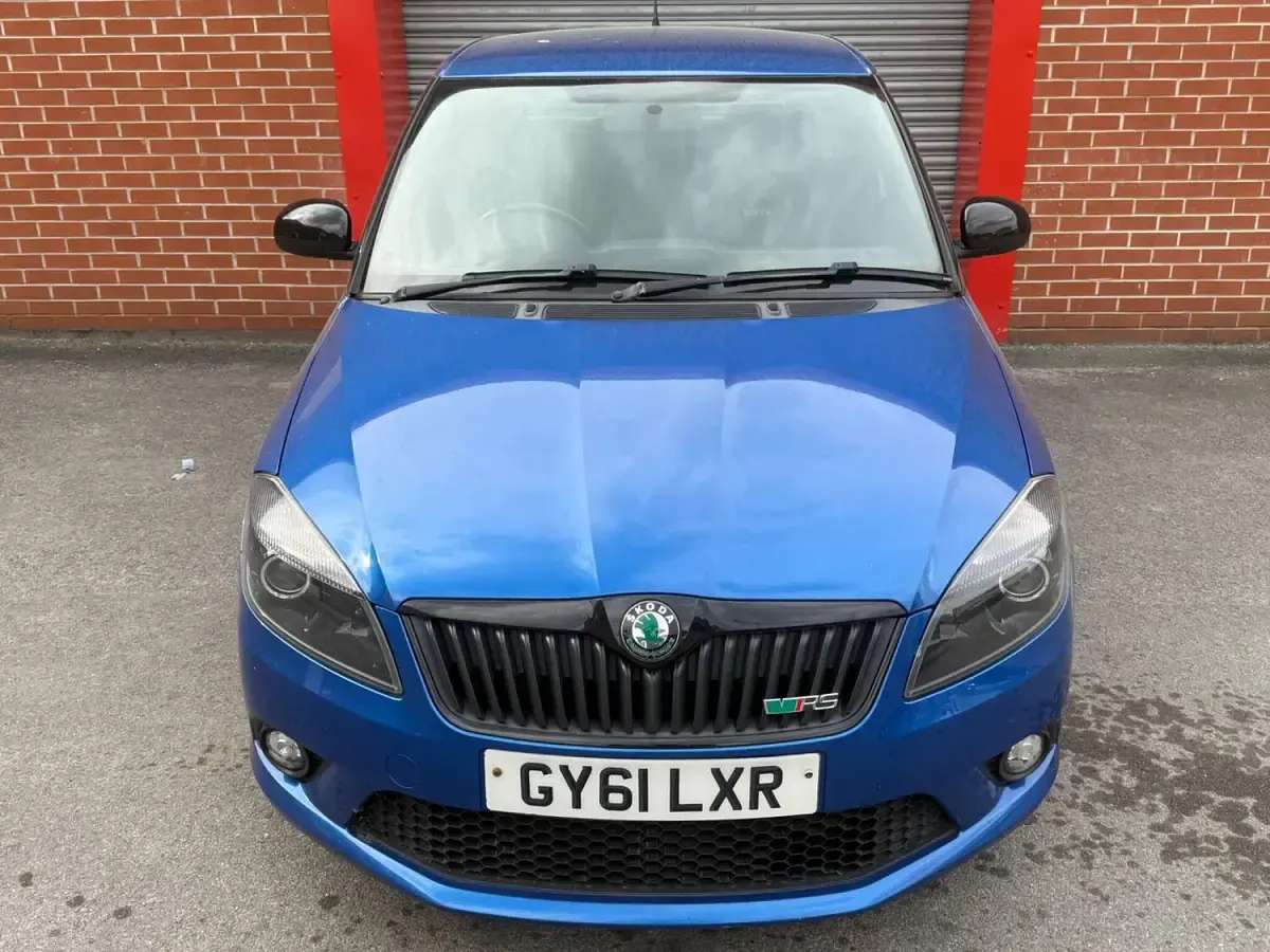 Used Skoda Fabia vRS 180 HP (132 kW) 2011 Blue Hatchback