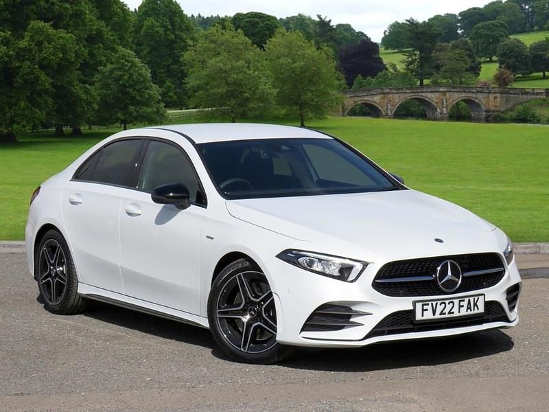 Digital white metallic Used 2022 Mercedes A250 Executive Sedan | £22,600 (Fair price) - Image 1/4