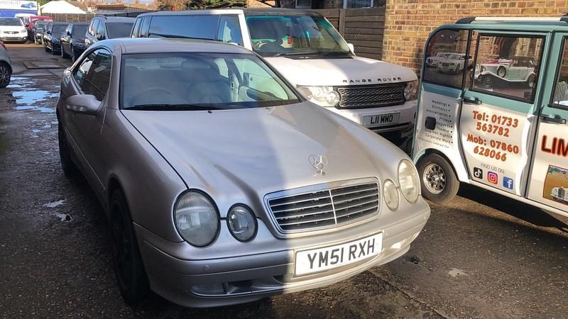 Used Mercedes CLK230 Elegance 2002 Silver Coupe