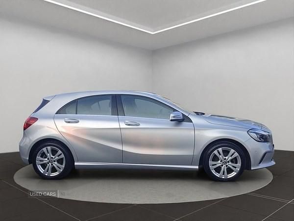 Used Mercedes A180 Premium 109 HP (80 kW) 2018 Silver Hatchback