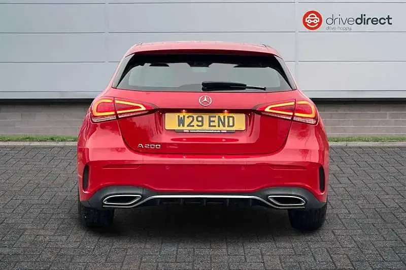 Used Mercedes A200 AMG Line Premium Plus 2019 Red Hatchback