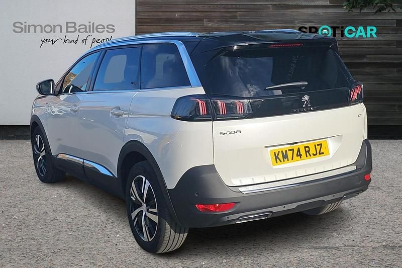 White Used 2024 Peugeot 5008 GT MPV | £25,340 (Fair price) - Image 1/4