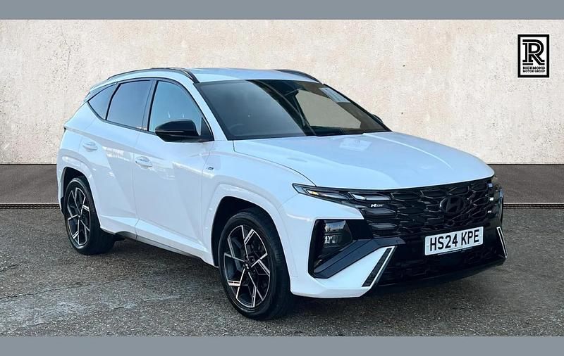Used Hyundai Tucson N Line 158 HP (116 kW) 2024 White SUV