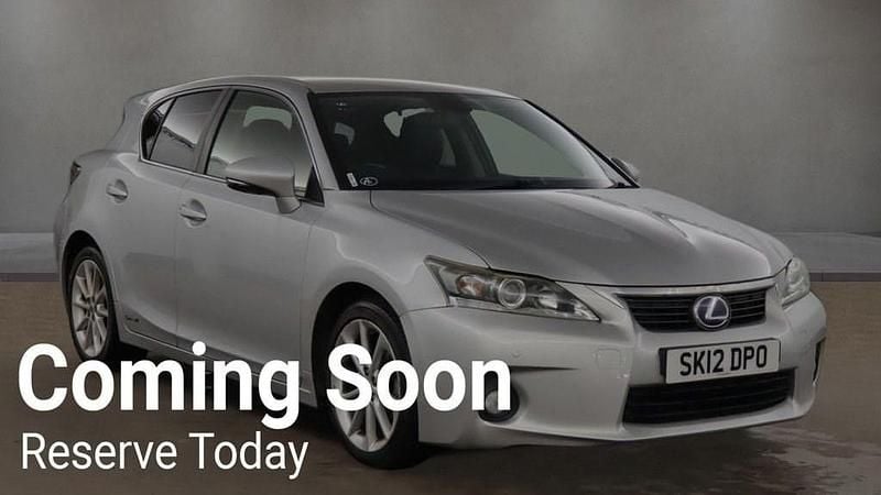 Silver Used 2012 Lexus CT200h Hatchback | £6,995 (Fair price) - Image 1/4
