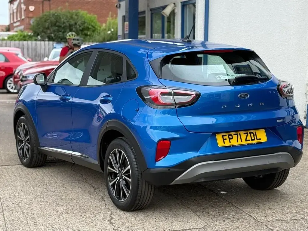Used Ford Puma Titanium 125 HP (91 kW) 2021 Blue SUV