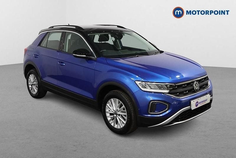Blue Used 2023 VW T-Roc Life SUV | £19,799 (Good price) - Image 1/4